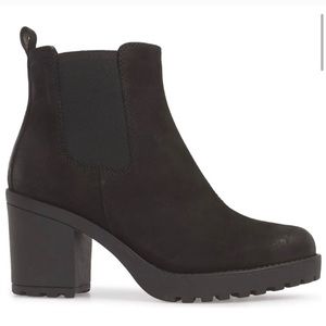 Vagabond Black Heeled Boot